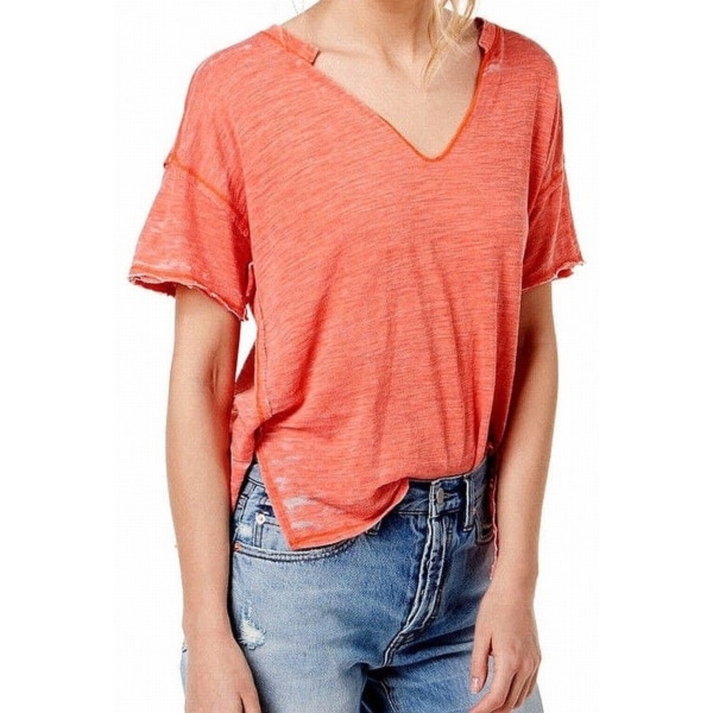 Free people we the free maddie burnout tshirt